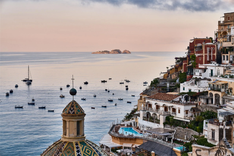 Le Sirenuse in Positano is a legendary boutique resort that embodies Amalfi Coast romance and old-world Italian charm