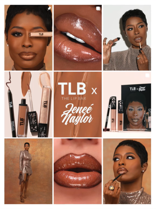 The TLB x Jenee Naylor Limited Edition Lip Kit from The Lip Bar offers varying shades for black women.