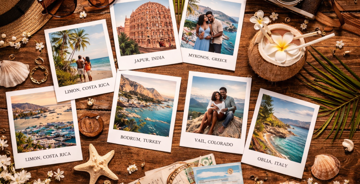 SkyScanner has released its 2026 travel trends forecast, and we’re loving the results—especially because they’re tailor-made for destination weddings, honeymoons and romantic pre-wedding baecations.