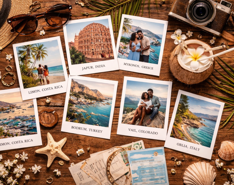 SkyScanner has released its 2026 travel trends forecast, and we’re loving the results—especially because they’re tailor-made for destination weddings, honeymoons and romantic pre-wedding baecations.