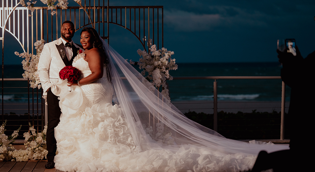 Brittany and Eddie Roman lived separate lives in separate cities, offering separate prayers with no real reason to believe those prayers were aimed at the same horizon. On December 21, 2023, Brittany and Eddie had their dream Fort Lauderdale wedding.