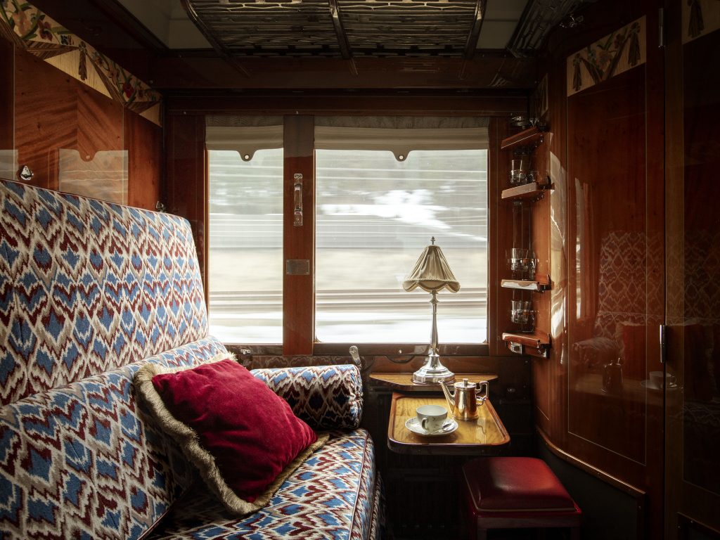 A Historic Cabin on the Venice Simplon-Orient-Express